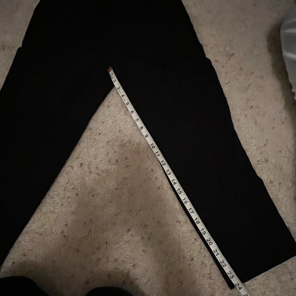 đť…şOld Navy Womens Cropped Front Side Pocket Pants Black Size 6 - Picture 6 of 9